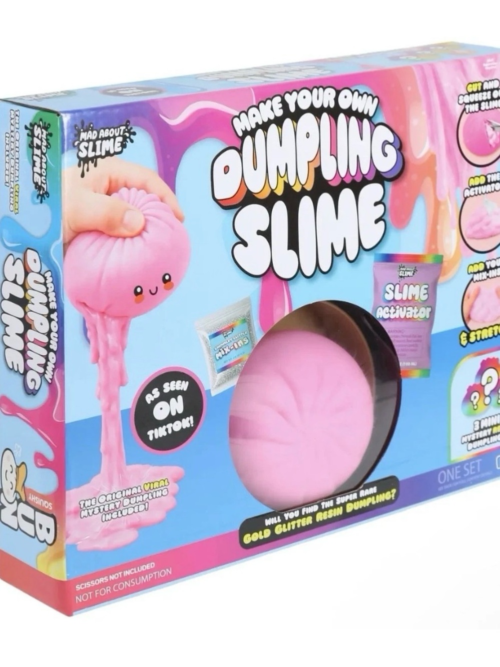 RMS Make Your Own Dumpling Slime Kit Mystery DIY Squishy Viral New In Box